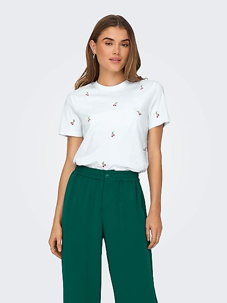 ONLY Kurzarmshirt ONLKETTY LIFE S/S O-NECK günstig online kaufen