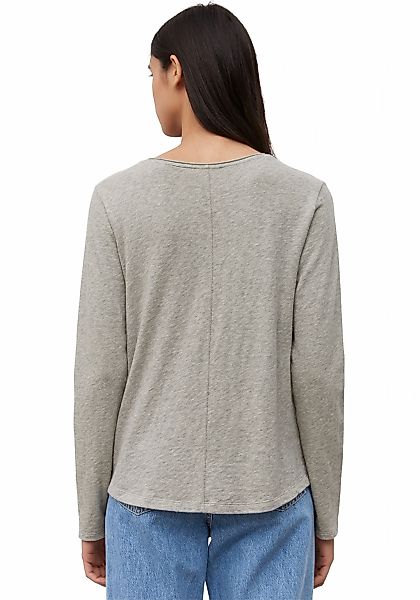 Marc O'Polo DENIM Langarmshirt mit Rollkante günstig online kaufen