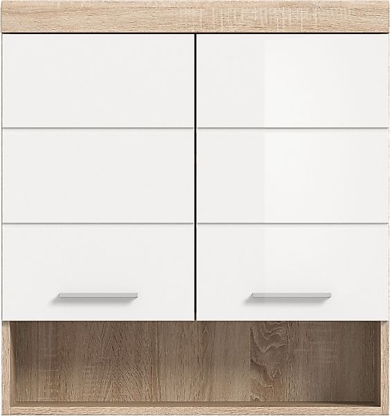 INOSIGN Hängeschrank "Siena, Breite 74cm, 2 Türen, 1 offenes Fächer, MDF-Fr günstig online kaufen