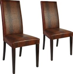 Home affaire Polsterstuhl "Java" (Set) 2 Stk. Kunstleder Kunstlederbezug mi günstig online kaufen