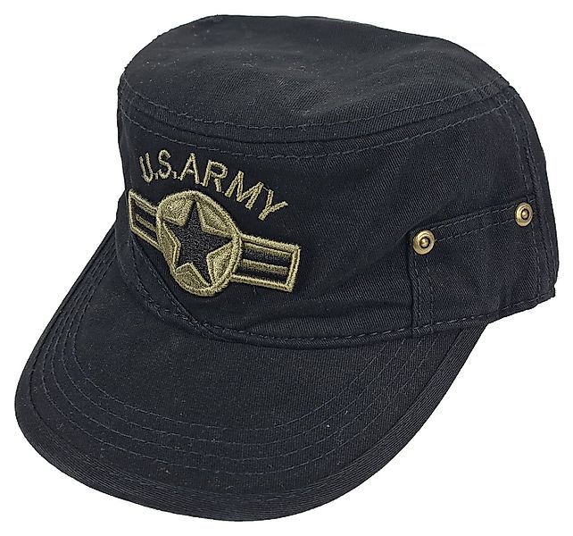 Einkaufszauber Schirmmütze US Army Cap Schwarz - Militär Mütze US Army Mütz günstig online kaufen