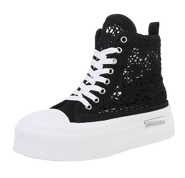 Ital-Design Damen High-Top Freizeit Sneakerboots (88828302) Flach Sneakers günstig online kaufen
