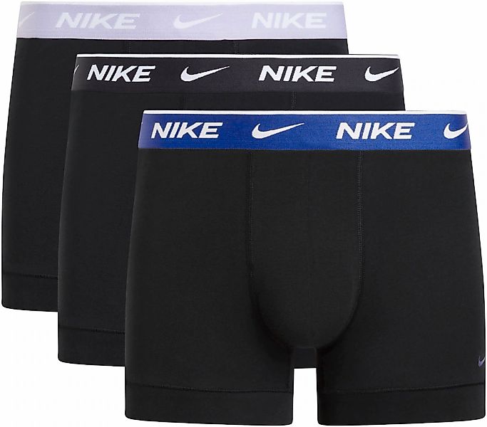 NIKE Underwear "TRUNK 3PK" Packung, 3er, 3 Stk. mit farbigem NIKE Logo-Elas günstig online kaufen