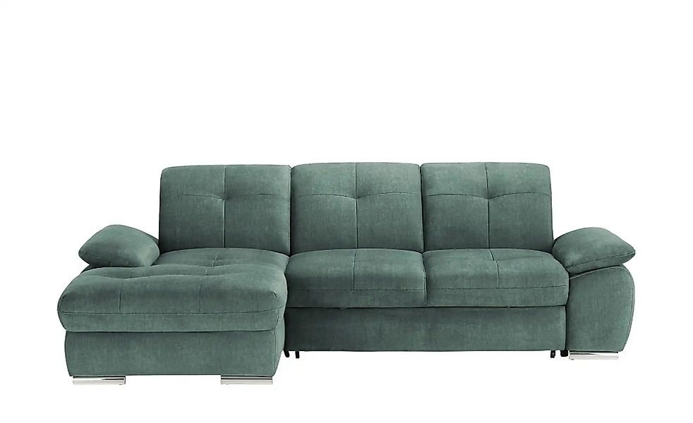 Ecksofa  Gladys ¦ türkis/petrol ¦ Maße (cm): B: 282 H: 103 T: 197.0 Polster günstig online kaufen