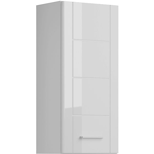 xonox.home Hängeschrank Venice Weiß Hochglanz Siphonausschnitt günstig online kaufen