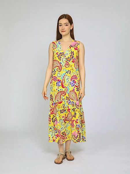 VICCI Germany A-Linien-Kleid aus Leinen günstig online kaufen