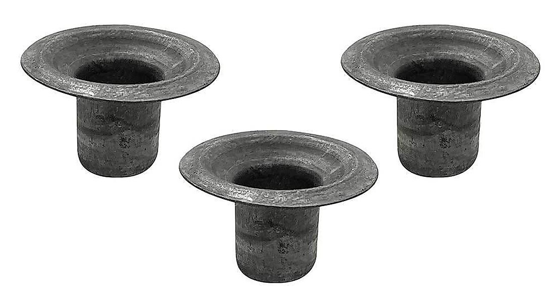 Kerzenhalter für Flaschen Zink 3 Stück Kerzenhalteraufsatz Vintage-Stil 2,5 günstig online kaufen