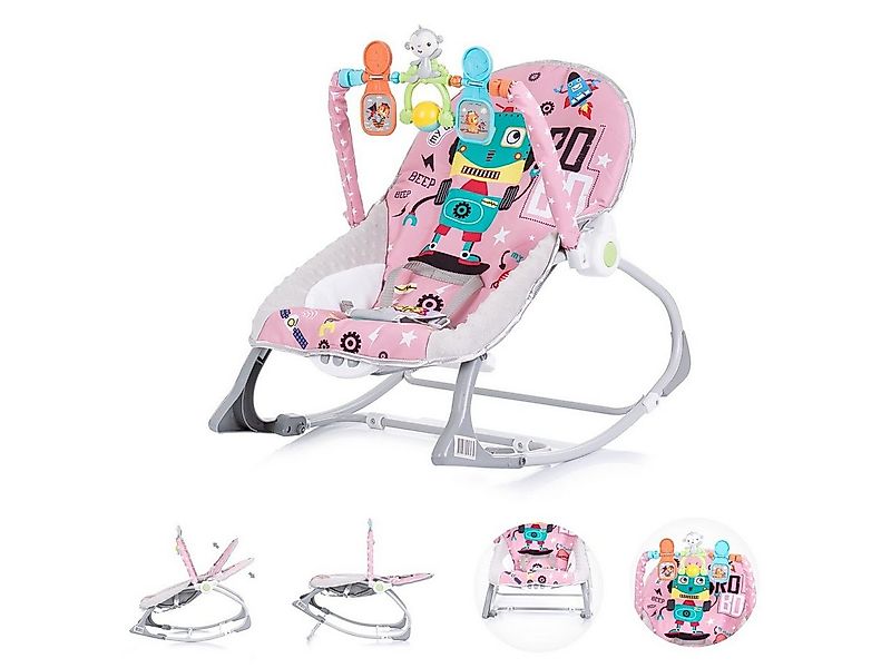 Chipolino Babywippe Babywippe Baby Spa 2 in 1, elektrisch Stuhl Schaukelfun günstig online kaufen