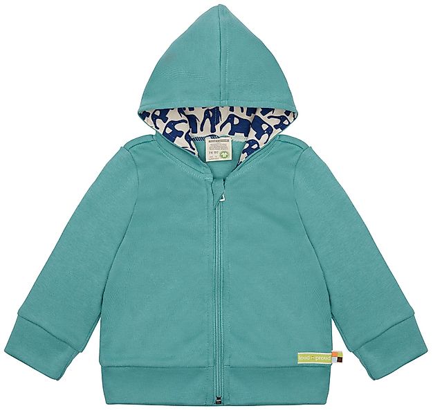 loud + proud Kapuzensweatjacke aus leichtem günstig online kaufen