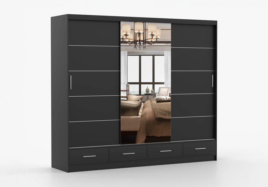 imoebel24 Schwebetürenschrank FLORENCE 250 cm - günstig online kaufen