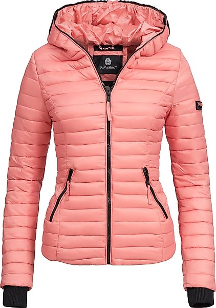 Navahoo Steppjacke "Kimuk" mit Kapuze leichte Übergangsjacke mit Kapuze günstig online kaufen