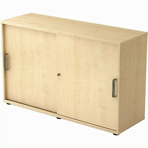 HAMMERBACHER Aktenschrank Schiebetürschrank Derie 9 2 OH BxTxH 120x40x74,8c günstig online kaufen