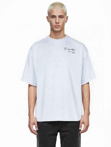 trueprodigy Oversize-Shirt Marin Logoprint Rundhals dicker günstig online kaufen