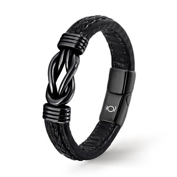 UNIQAL.de Lederarmband Unendlichkeit Leder Armband "INFINITY" günstig online kaufen
