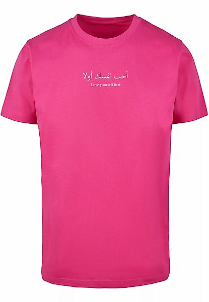 Merchcode T-Shirt "Merchcode Herren Love Yourself First T-Shirt Round Neck" günstig online kaufen