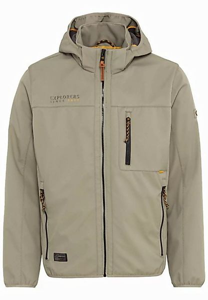 camel active Blouson mit Stehkragen Markenlabel günstig online kaufen