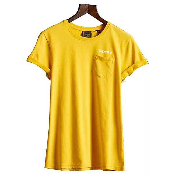 Superdry Core Logo Patina Kurzarm T-shirt M Yolk Yellow günstig online kaufen