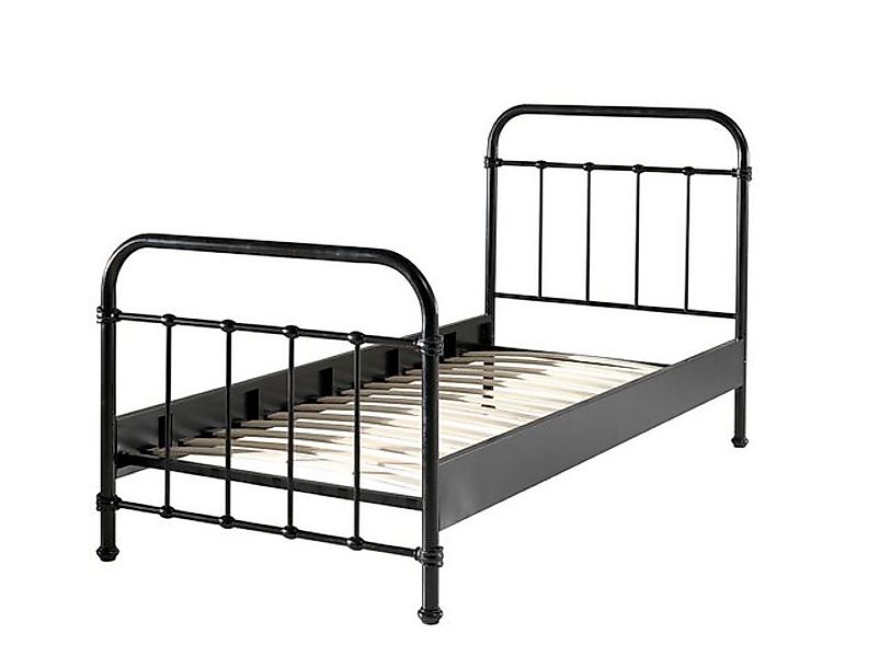 58 aufm Kessel Bettgestell Metallbett Karlyn 210x98x111 Einzelbett Kinderbe günstig online kaufen