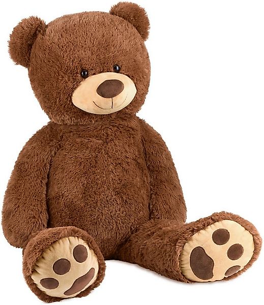 BRUBAKER Kuscheltier XXL Teddybär 100 cm groß - Braun (1-St), großer Teddy günstig online kaufen