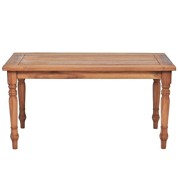 vidaXL Batavia Couchtisch Kolonialstil Teak 90 x 50 x 45 cm günstig online kaufen