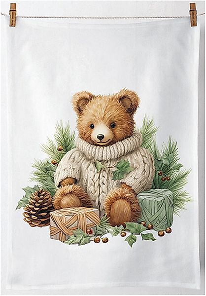 Ambiente® Geschirrtuch Cuddle bear, (1-tlg., 1-teilig), günstig online kaufen
