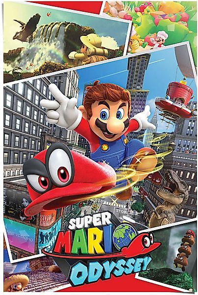 Reinders Poster "Super Mario Odyssey", (1 St.) günstig online kaufen