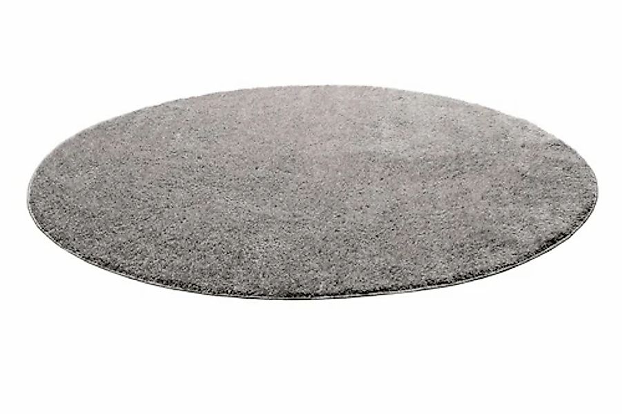 Homie Living Teppich »Flavio«, rund, 30 mm Höhe, Hochflor, gewebt, weich, u günstig online kaufen