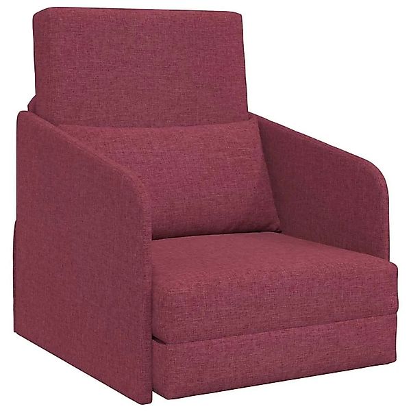 vidaXL Schlafsofa Weinrot 65 x 80 x 83 cm Stoff 4106640 günstig online kaufen