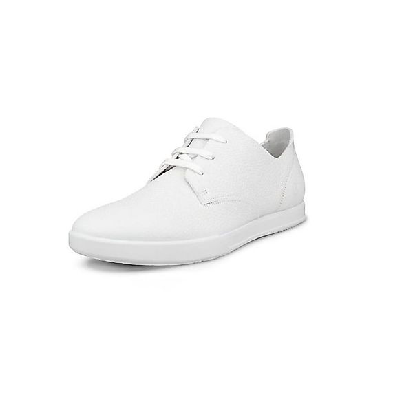 Ecco Leisure Derby (ECCO-Leder) weiss Herren Sneaker günstig online kaufen