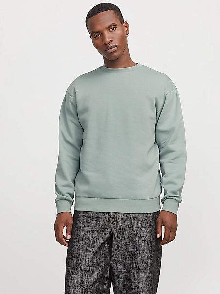 Jack & Jones Sweatshirt "JJEBRADLEY mit Rippbündchen für Alltag und Freizei günstig online kaufen