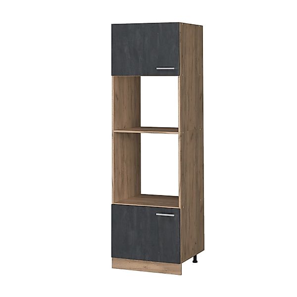 Vicco Mikrowellenschrank R-Line Küchenregal für die Mikrowelle Schwarz Beto günstig online kaufen