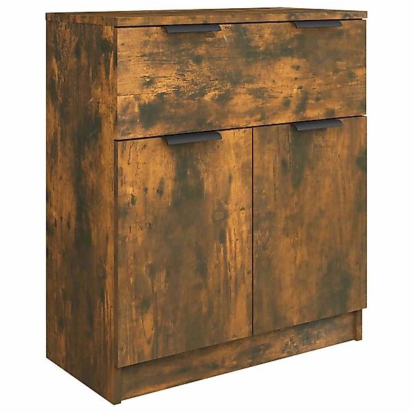 vidaXL Sideboard Räuchereiche 60x30x70 cm Holzwerkstoff 816991 günstig online kaufen