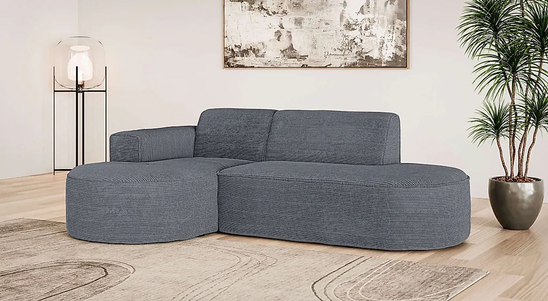 OTTO home Ecksofa "ADELLA Design-Sofa mit Recamiere rechts/links, 248/159/7 günstig online kaufen