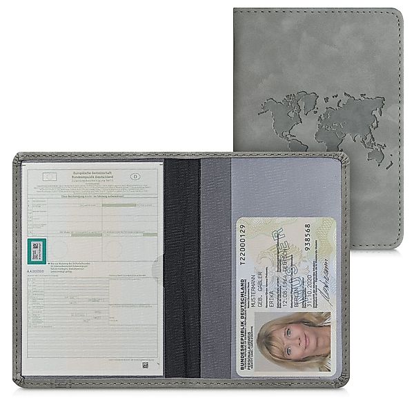 kwmobile Etui Fahrzeugschein Hülle mit Kartenfächern, günstig online kaufen