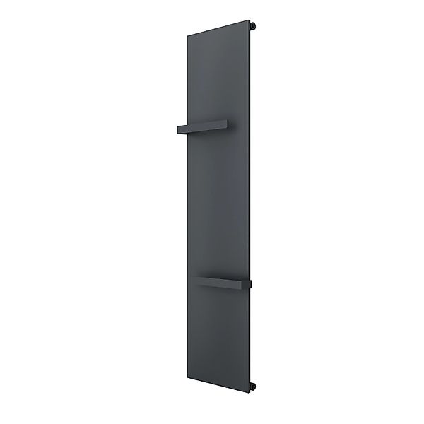 Glasdeals Badheizkörper LIANO in 160 x 45 cm Mittelanschluss Grau 7575 günstig online kaufen