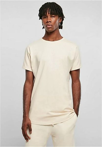 URBAN CLASSICS T-Shirt TB1561 - Long Shaped Turnup Tee whitesand L günstig online kaufen