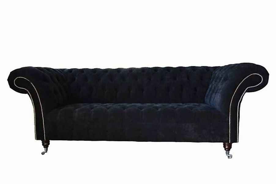 JVmoebel Sofa Design Sofa Couch Polster 3 Sitzer Sofas Blau Couchen Sitz St günstig online kaufen