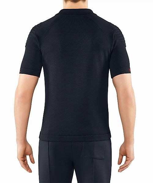 FALKE Herren Polo-Shirt, L, Blau, Uni, Baumwolle, 60087-643704 günstig online kaufen
