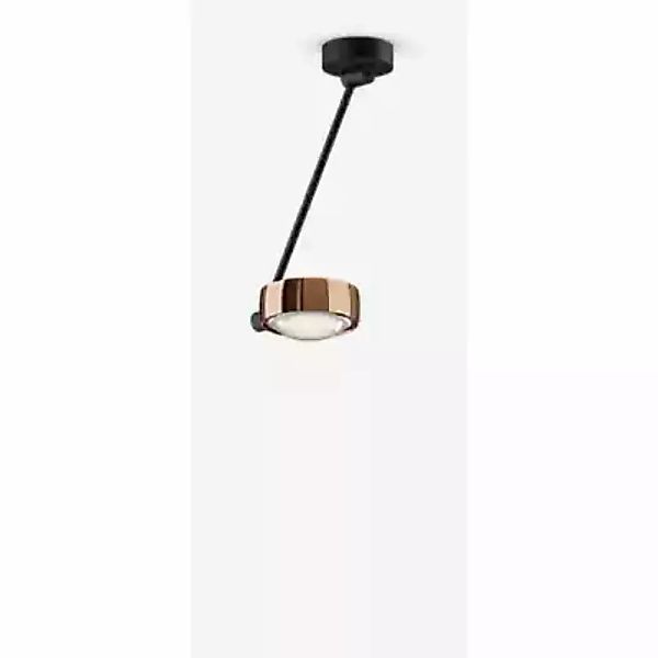 Occhio Sento Soffitto Singolo 40 Up E Deckenleuchte LED, Kopf roségold/Body günstig online kaufen