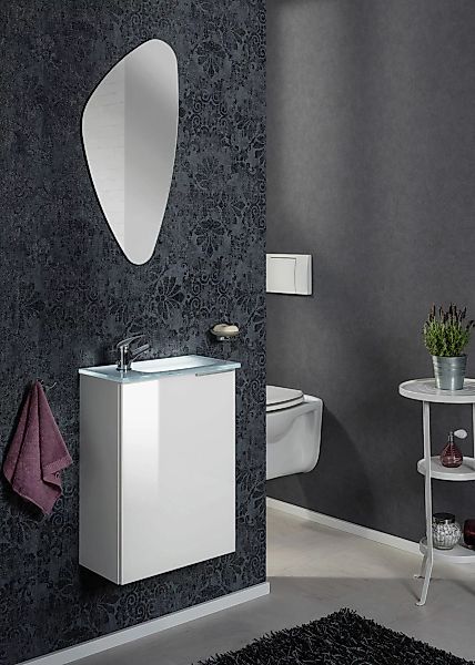 FACKELMANN Waschbeckenunterschrank "SBC", Badmöbel für Gäste-WC, Breite ca. günstig online kaufen