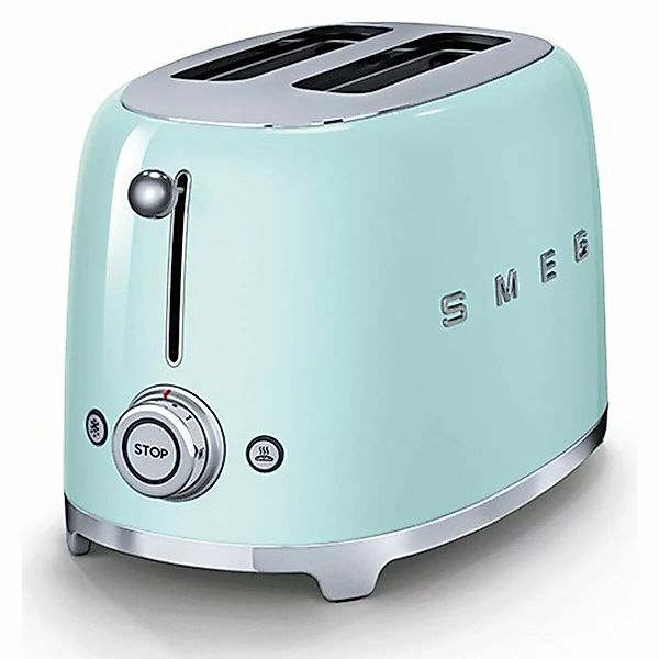 Kompakter Retro 2-Schlitz-Toaster Pastellgrün günstig online kaufen