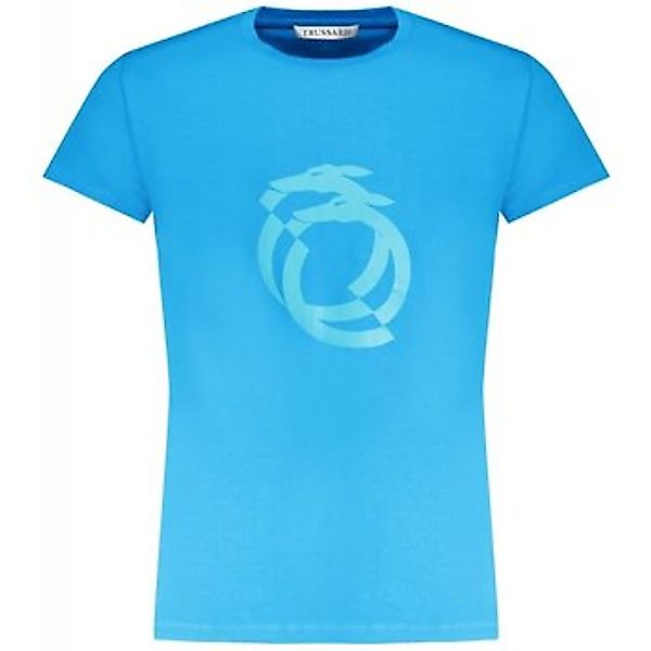 Trussardi  T-Shirt TRU1MTS01_AZTEAL günstig online kaufen