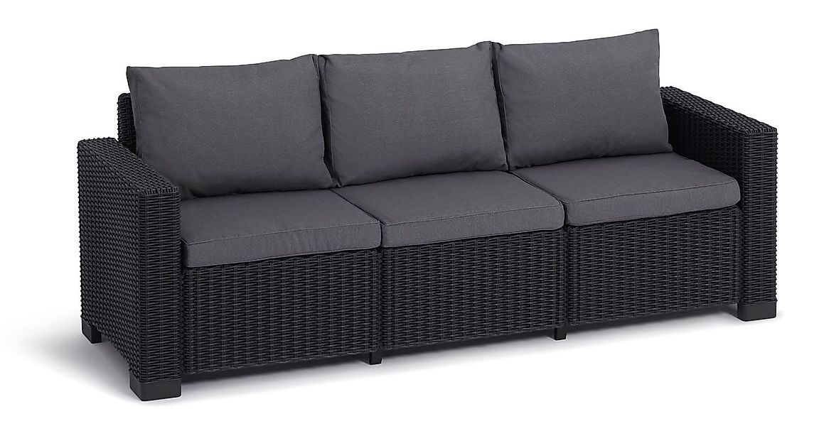 Allibert Loungesofa California Gartensofa mit Kissen günstig online kaufen