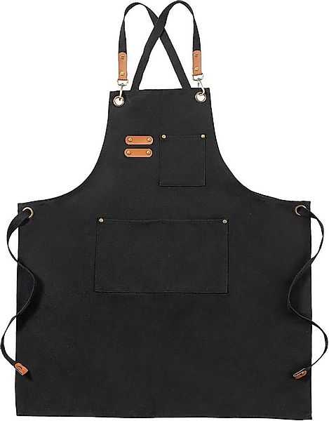 Kaket Kochschürze Verstellbar mit 3 Taschen Baumwolle, Mit 3 Taschen, verst günstig online kaufen