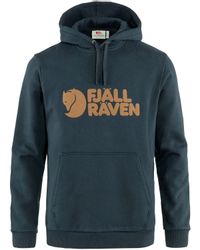 Fjaellraeven Logo Hoodie Dark Navy günstig online kaufen