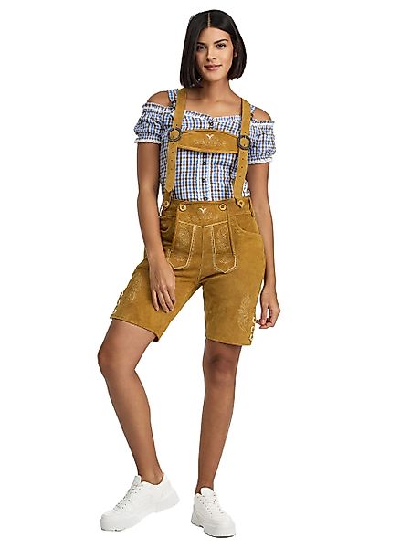 Steigenhöfer Manufaktur Trachtenlederhose Damenlederhose Shorts bequeme günstig online kaufen