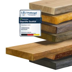 tømmermann Wandregal Schweberegal Holzregal mit Baumkante günstig online kaufen