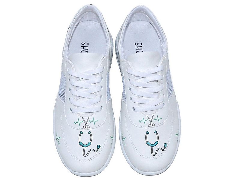 LaMarta Weiße Sneaker für Ärzte: Bequeme,Pflegekräfte, Krankenhaus schuhe S günstig online kaufen