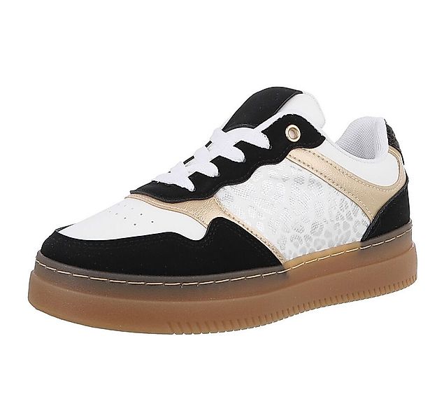 Ital-Design Damen Low-Top Freizeit Sneaker (88828190) Keilabsatz/Wedge Snea günstig online kaufen