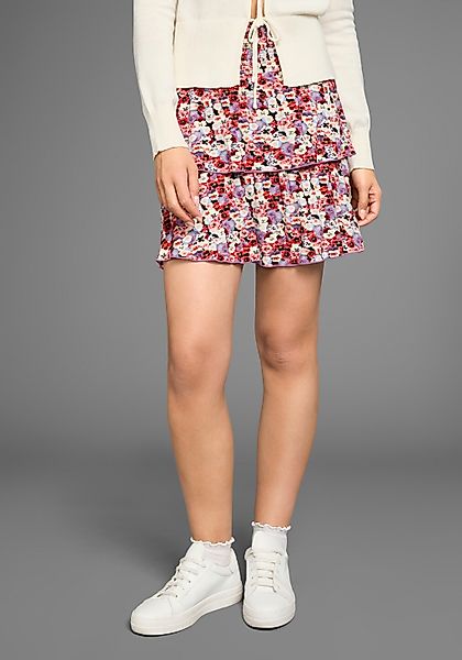 Laura Scott Jerseyrock in Stufenform mit günstig online kaufen